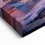 Tropical Beach Scenes - Sunset Ice Reflections Ocean Wall Art