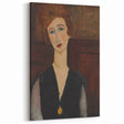 Modern Wall Art - Elegant Portrait of a Woman in Rich Earthy Tones