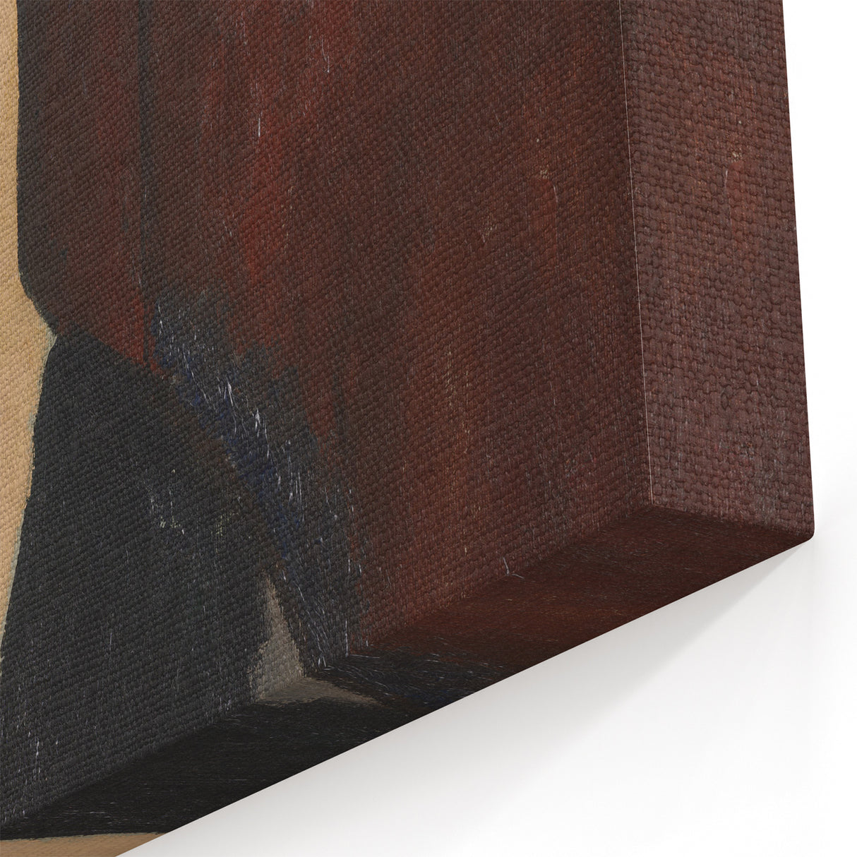 Modern Wall Art - Elegant Portrait of a Woman in Rich Earthy Tones