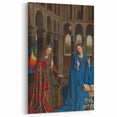 Jan van Eyck's The Annunciation: Renaissance Masterpiece Wall Art