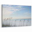Elegant Coastal Wall Art - Sea Grass and Ocean Serenity Beach Print