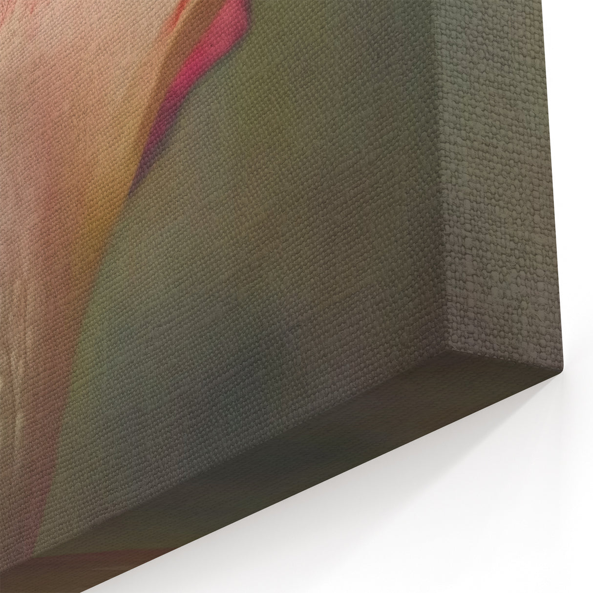 Botanical Wall Decor - Graceful Rose Petal Close-Up Art