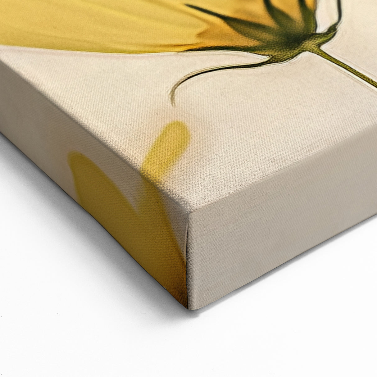 Floral Wall Art - Nature Close-Up Prints of Blooming Yellow Flowers