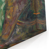 Expressionist Dining Scene – Vibrant Abstract Canvas Wall Art