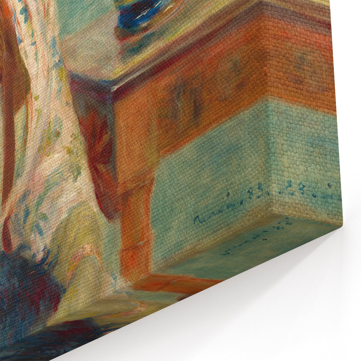 Impressionism Wall Art: Mlle Charlotte Berthier by Renoir Prints
