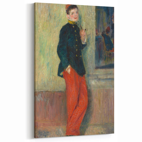 Impressionism Wall Art: The Young Soldier by Pierre-Auguste Renoir Prints
