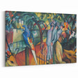 Expressionist Zoo Scene – Vibrant Abstract Zoological Garden Wall Art