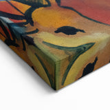 Expressionist Zoo Scene – Vibrant Abstract Zoological Garden Wall Art