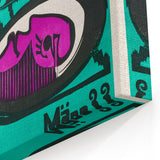 Expressionist Art Poster – Vibrant Abstract Bern Kunsthalle Wall Art