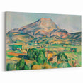French Impressionist Landscape Art - Mont Sainte-Victoire by Cézanne