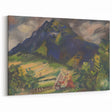 Expressionist Mountain Scene – Choc by Arnold Peter Weisz-Kubínčan