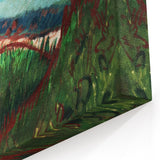 Coastal Expressionism Art - Vibrant Landscape Painting on Canvas