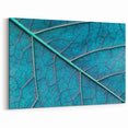 Nature Leaf Photography Art on Canvas – Botanical Leaf Close-Up