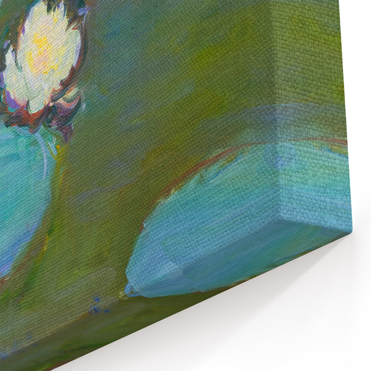 Claude Monet Water Lilies - Impressionist Wall Art Canvas Print
