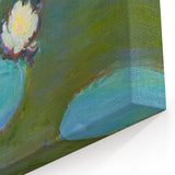 Claude Monet Water Lilies - Impressionist Wall Art Canvas Print