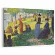 Seurat's Park Scene - Impressionist Pointillist Wall Art Print
