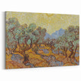 Van Gogh Olive Trees Under Sun - Impressionist Wall Art Print