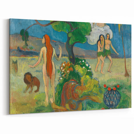 Gauguin Paradise Lost - Colorful Impressionist Wall Art Print
