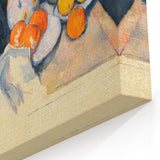 Cézanne Curtain and Fruit Still Life - Impressionist Wall Art Print