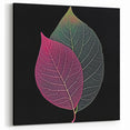 Colorful Leaf Wall Art – Vibrant Botanical Design
