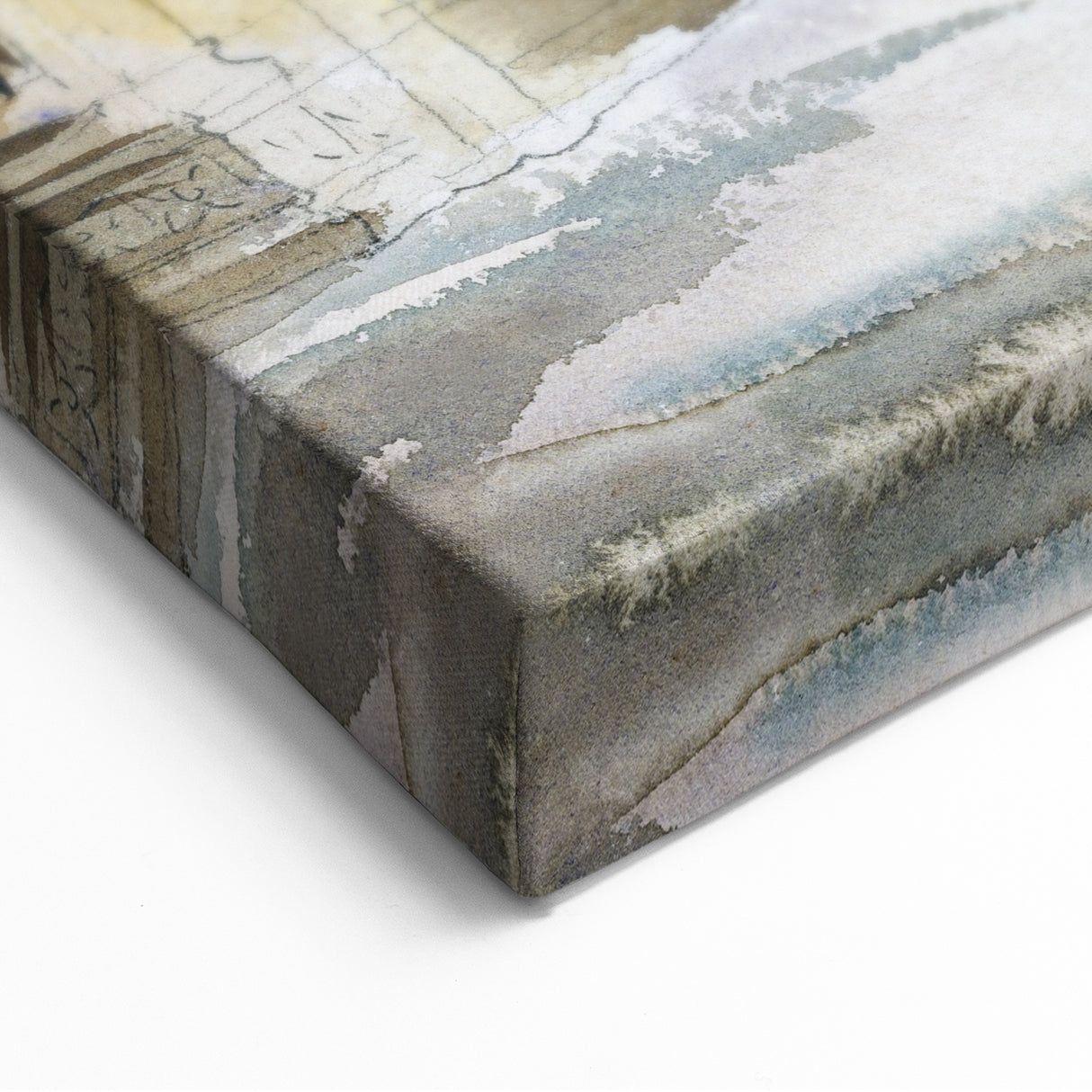 Cathedral Interior Modern Wall Art – Abstract Architectural Decor
