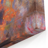 Modern Wall Art: Dreamy Sailing Scene with Vibrant Cloudscape
