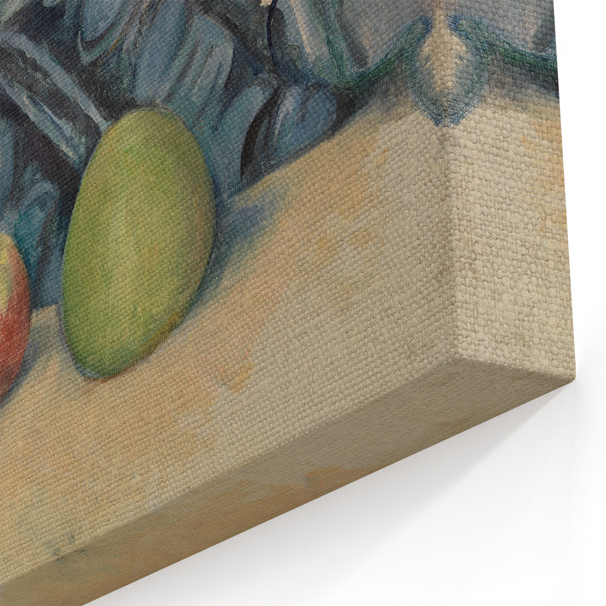 Modern Wall Art: Classic Still Life with Apples and Draped Cloth