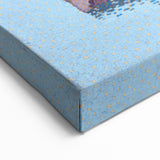 Modern Pointillism: Calanque des Antibois Coastal Scene Wall Art