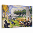 Impressionist Landscape Wall Art - Claude Monet Style Fishermen Scene
