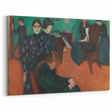 Expressionist Art: "Death in the Sickroom" Modern Expressionism Wall Art