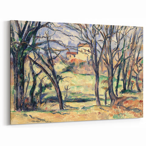 Impressionist Landscape Art – Trees and Houses by French Masters