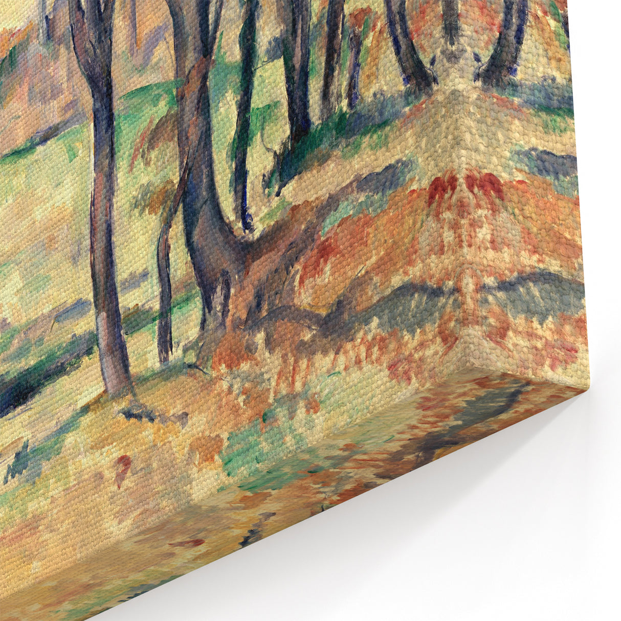 Impressionist Landscape Art – Trees and Houses by French Masters