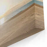 Tranquil Sunrise Beach Wall Art - Serene Ocean and Sandy Shore Decor