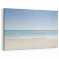 Minimalist Coastal Horizon Wall Art - Serene Beach and Ocean Decor