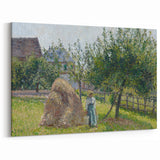 Impressionist Wall Art – Peaceful River with Vibrant Fall Colors