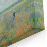 Impressionist Wall Art – Tranquil Sunrise Over Rolling Hills
