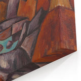Modern Wall Art - Abstract Landscape in Warm Tones - Contemporary Decor