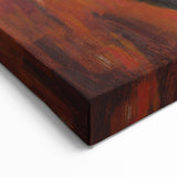 Modern Wall Art - Abstract Landscape in Warm Tones - Contemporary Decor