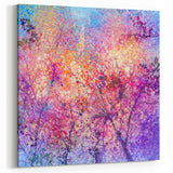 Abstract Floral Art Soft Elegant Blooms - Modern Canvas Wall Decor