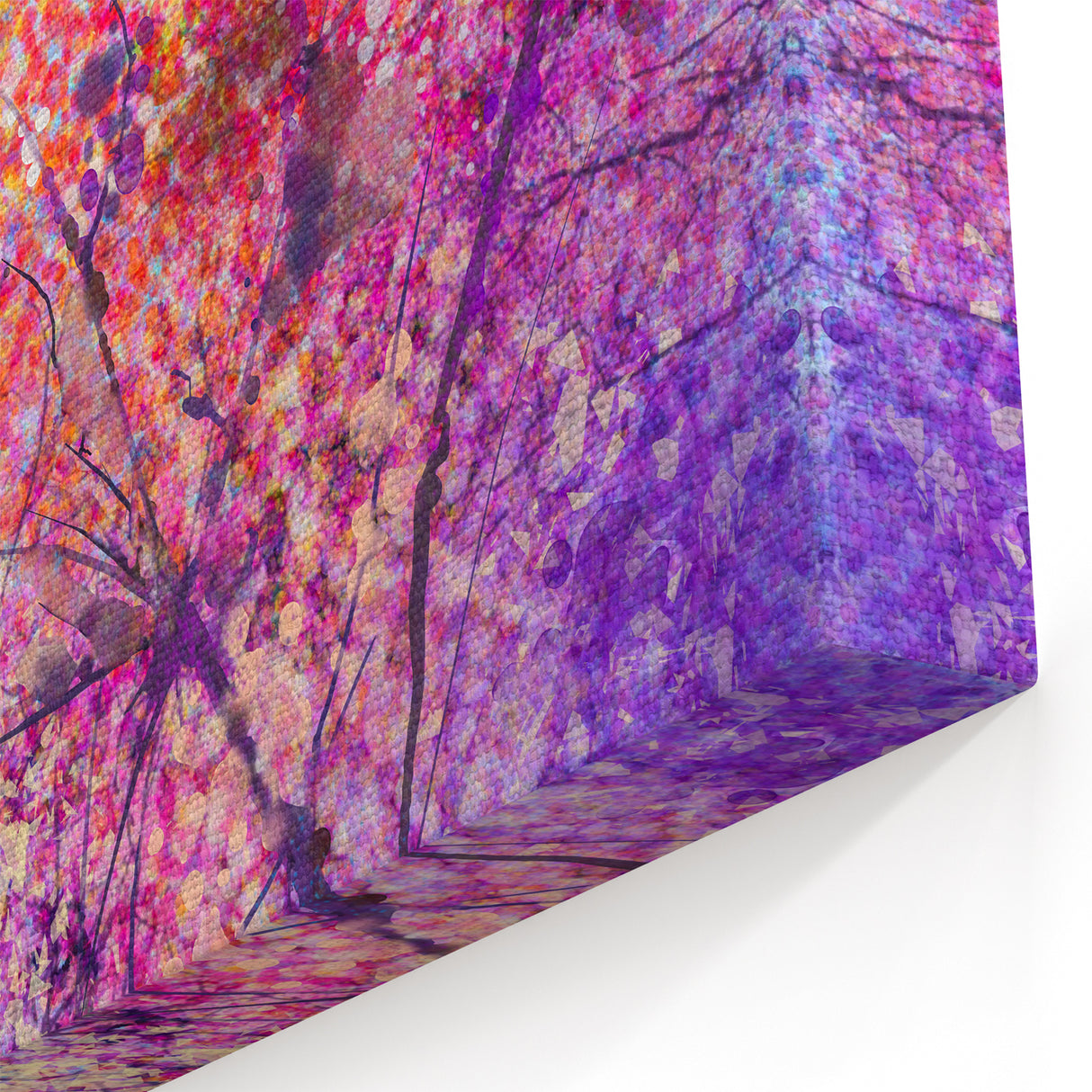 Abstract Floral Art Soft Elegant Blooms - Modern Canvas Wall Decor