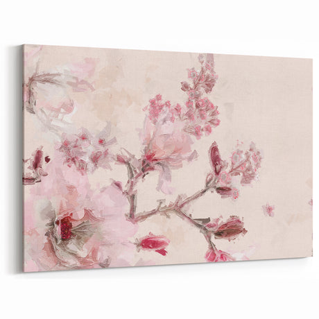 Abstract Floral Art - Modern Colorful Flower Canvas Wall Decor