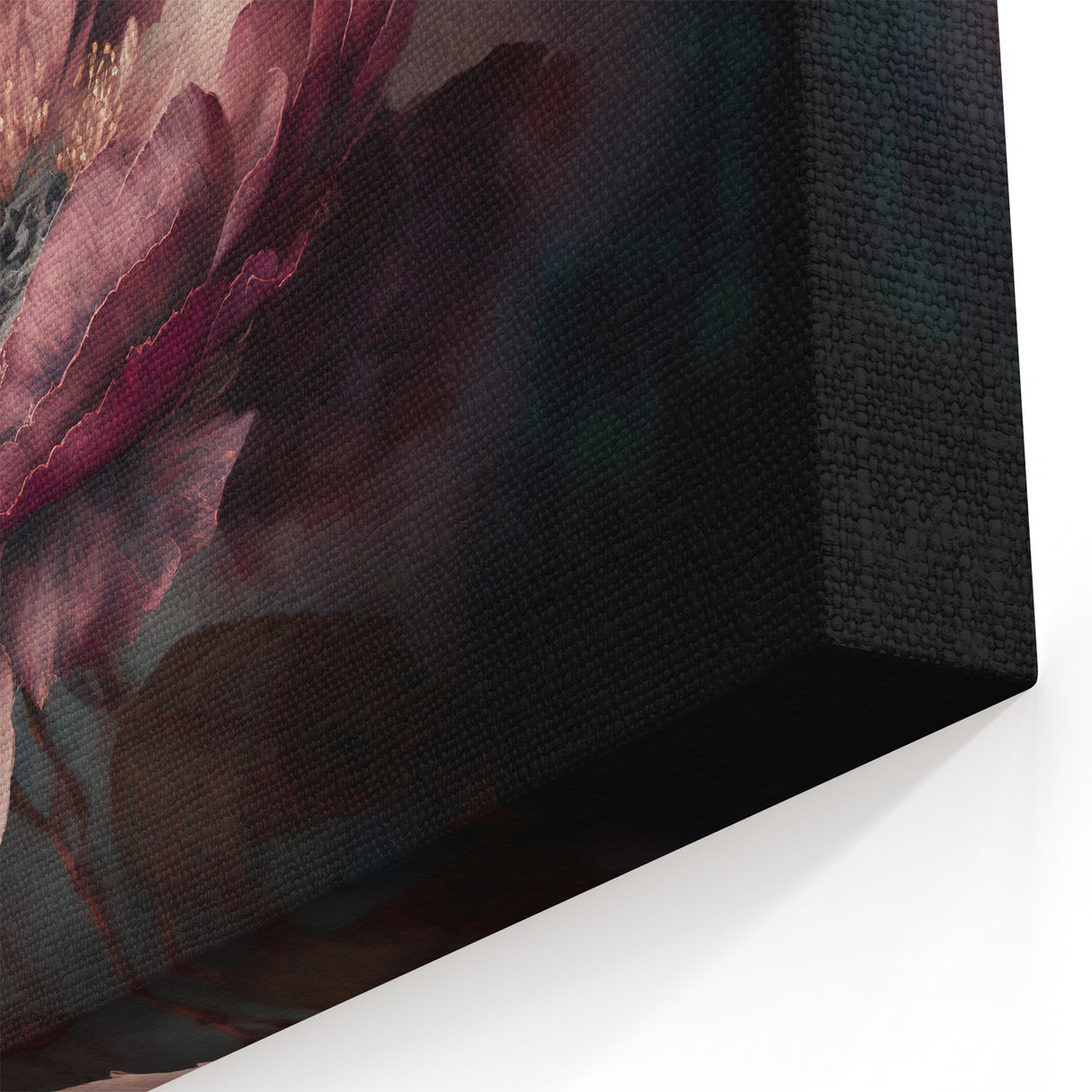 Abstract Floral Art Soft Pastel Blooms – Modern Canvas Wall Decor