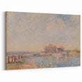 Impressionist Landscape Wall Art - Sisley's Saint-Mammès Canal