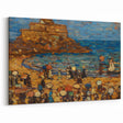 Impressionist Coastal Wall Art - Prendergast's St. Malo Seaside Scene