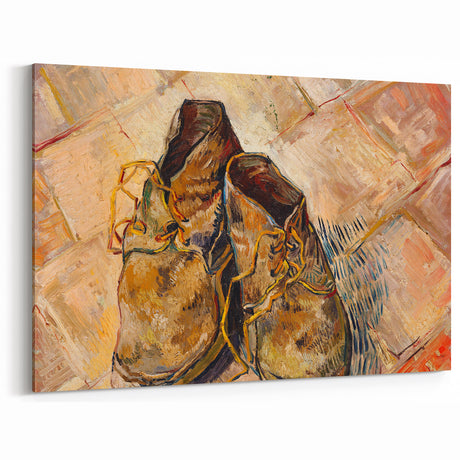 Vincent van Gogh Still Life Wall Art - Shoes (1888) Painting