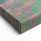 Impressionist Landscape Wall Art - Monet's Wheat Stacks at Sunset