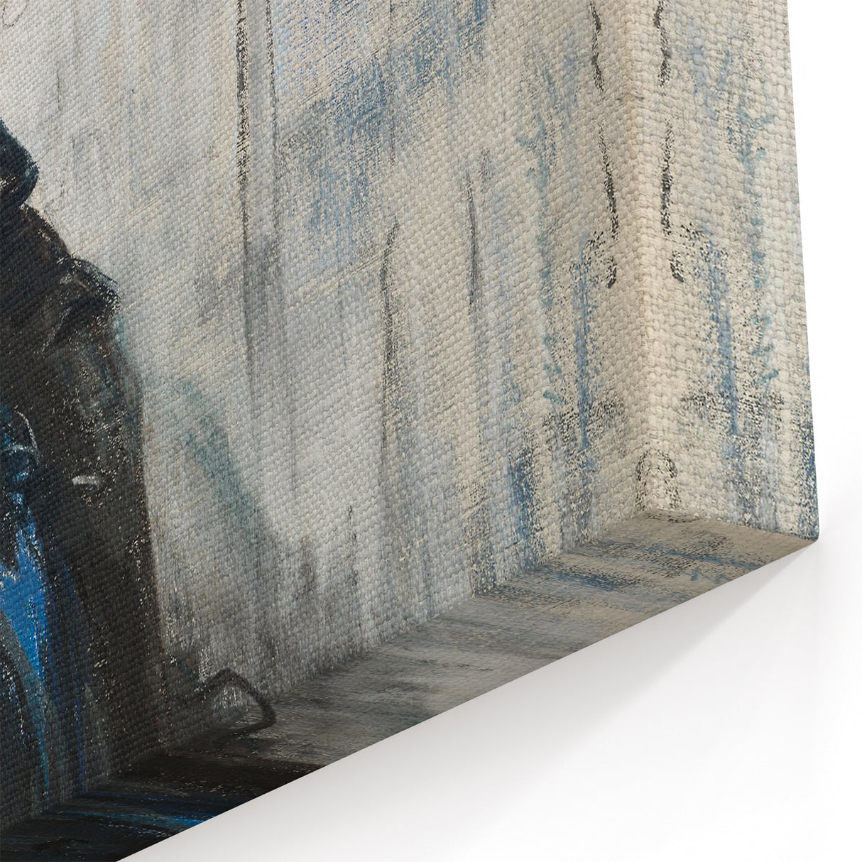 Édouard Manet Portrait Wall Art - Alphonse Maureau in Profile