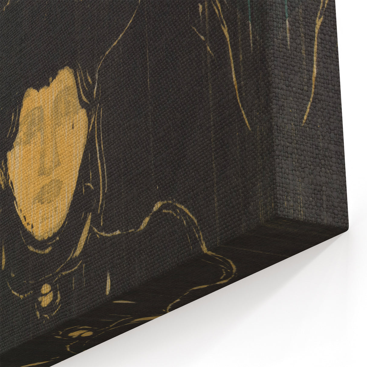 Modern Expressionism: Moonlit Woman Expressionist Wall Art