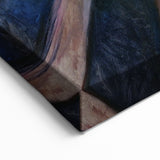 Expressionism Wall Art: On the Bridge Modern Expressionist Print