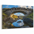 Rustic Countryside Bridge Art - Idyllic Stream Photography Print